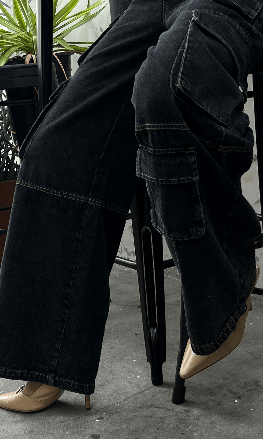 Read My Mind Cargo Jean - SHOPLUNAB