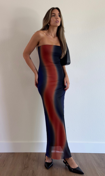 Blurred Lines Maxi Dress