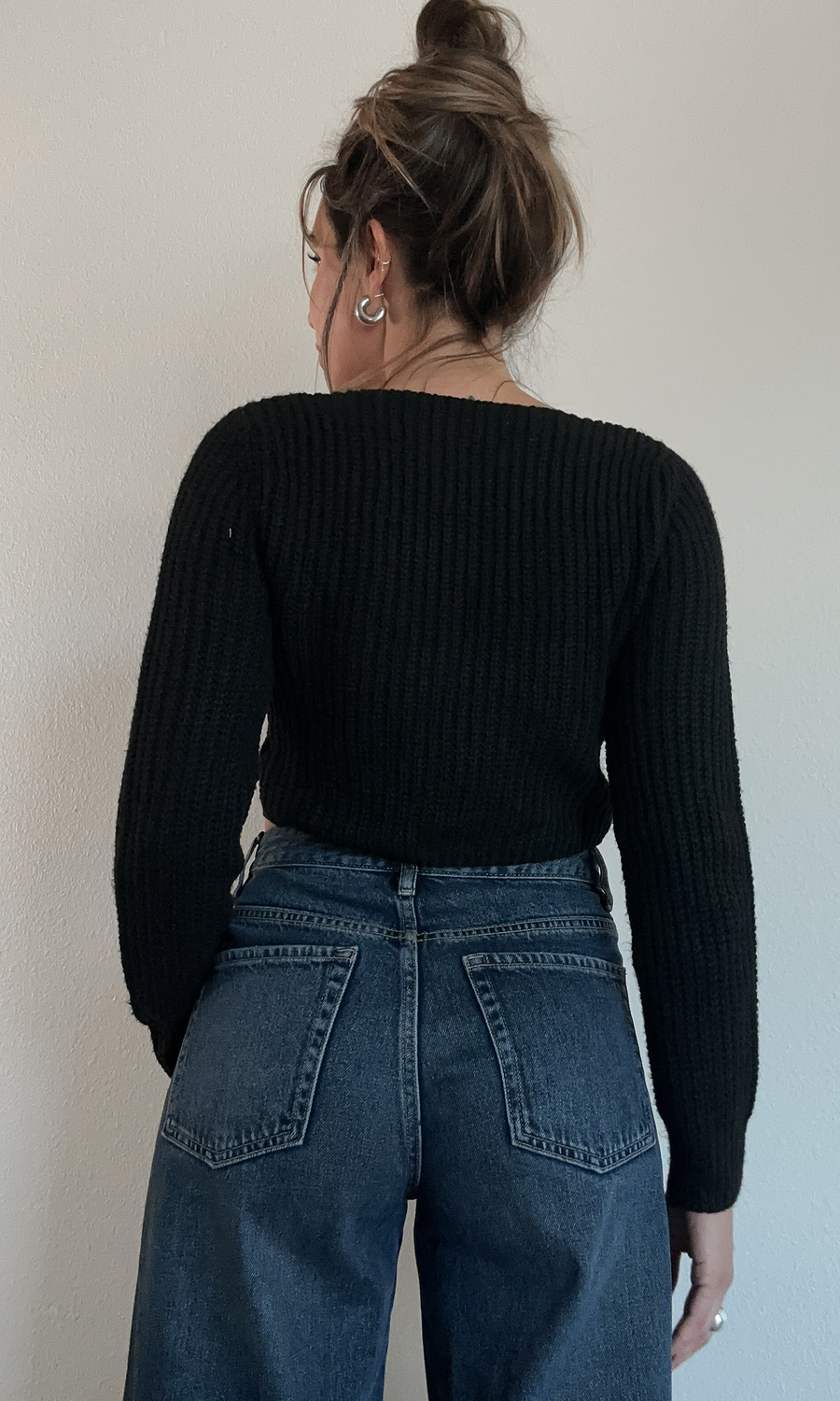 Girl Talk Crop Sweater