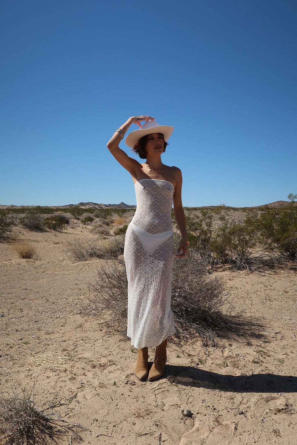 White Sand Maxi Dress - FINAL SALE