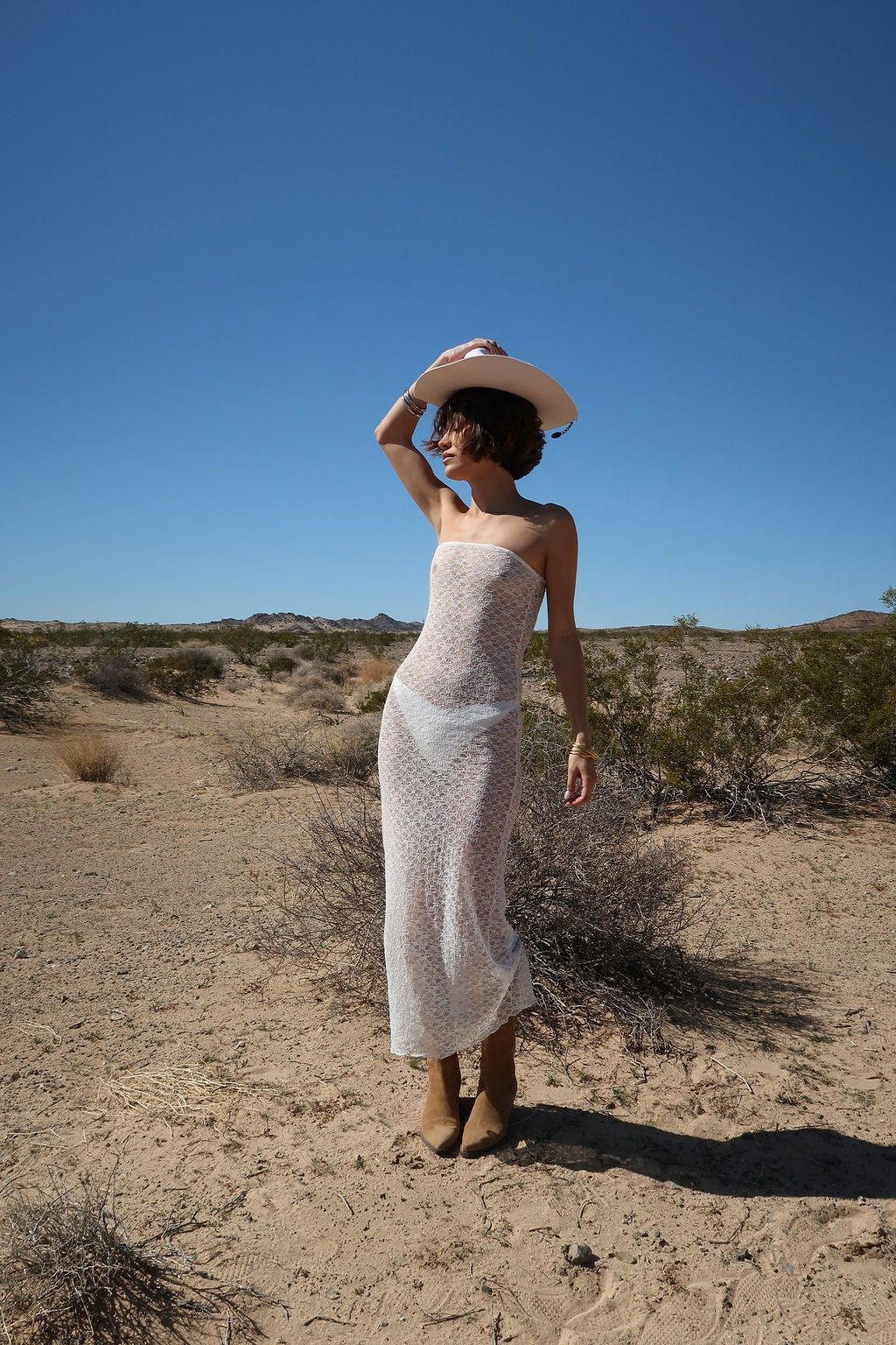 White Sand Maxi Dress - FINAL SALE