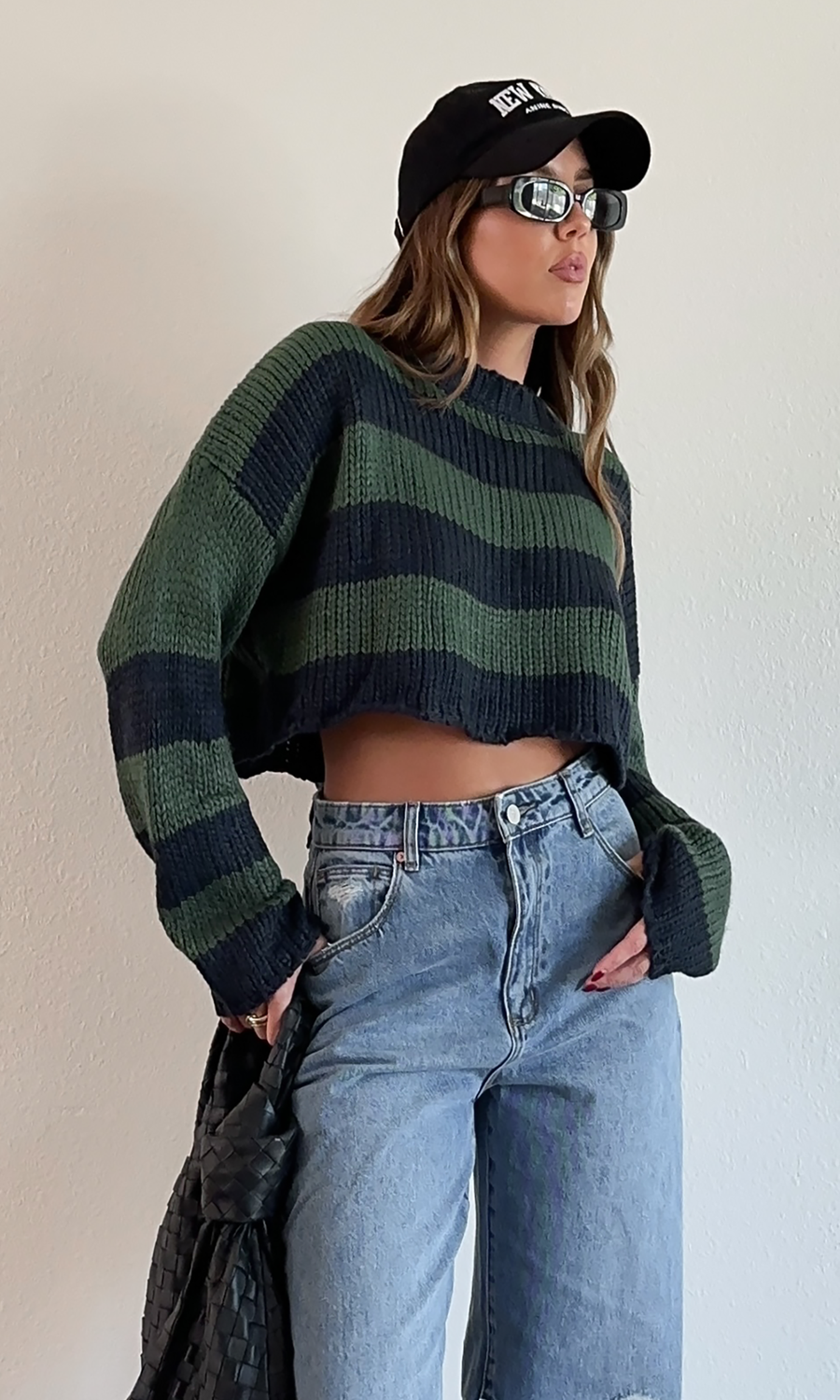 University Crop Sweater - FINAL SALE