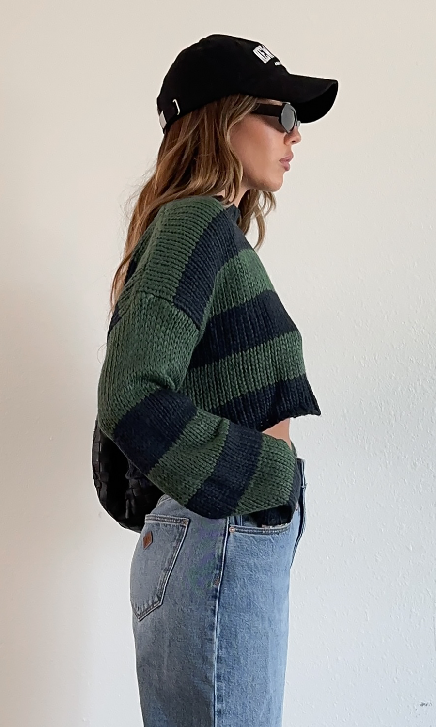 University Crop Sweater - FINAL SALE