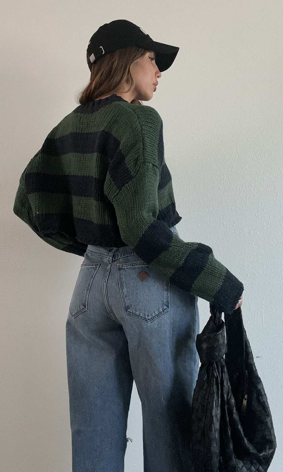 University Crop Sweater - FINAL SALE