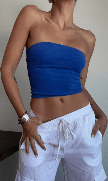 Flirt Alert Tube Top - SHOPLUNAB
