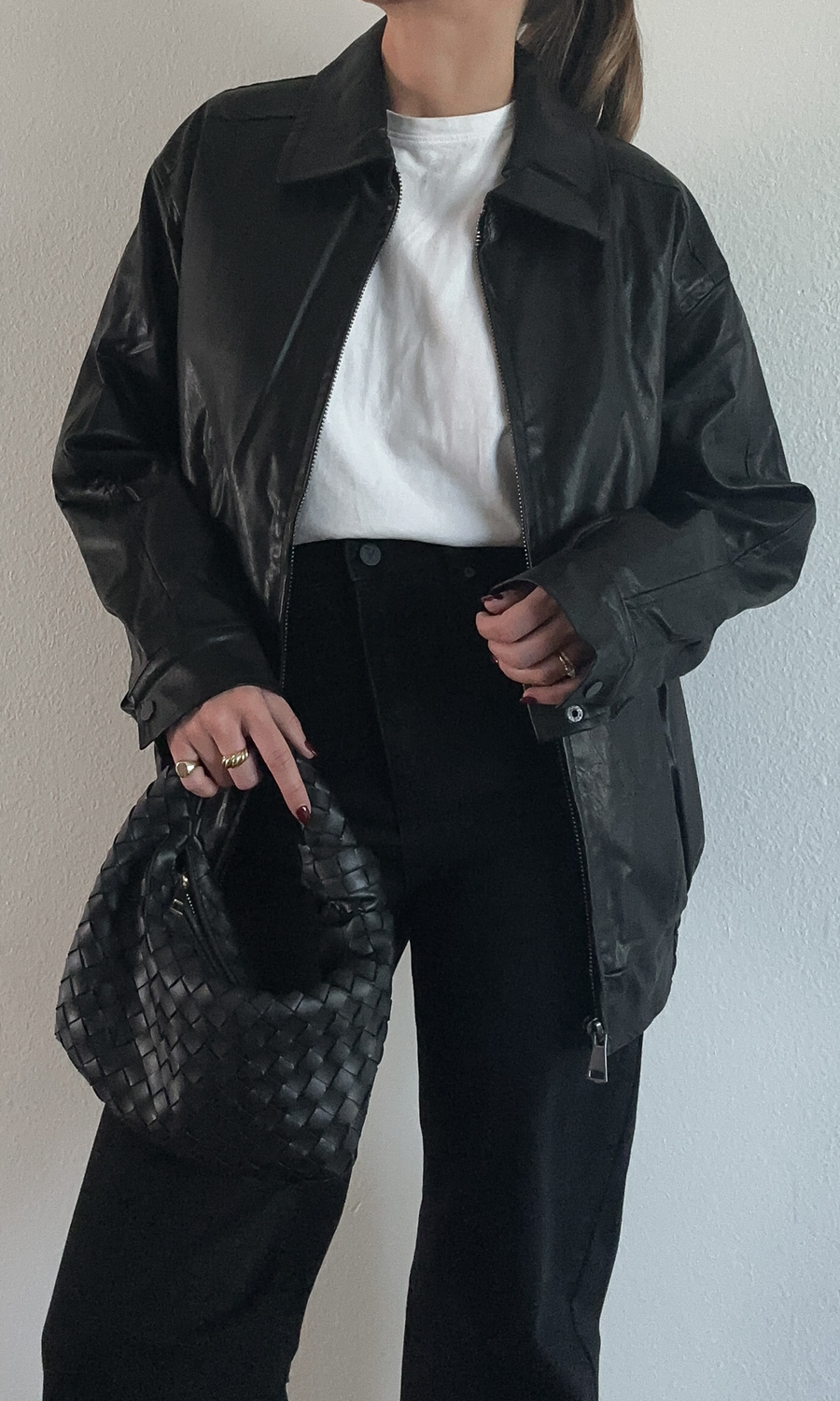City Scenes Leather Jacket - FINAL SALE