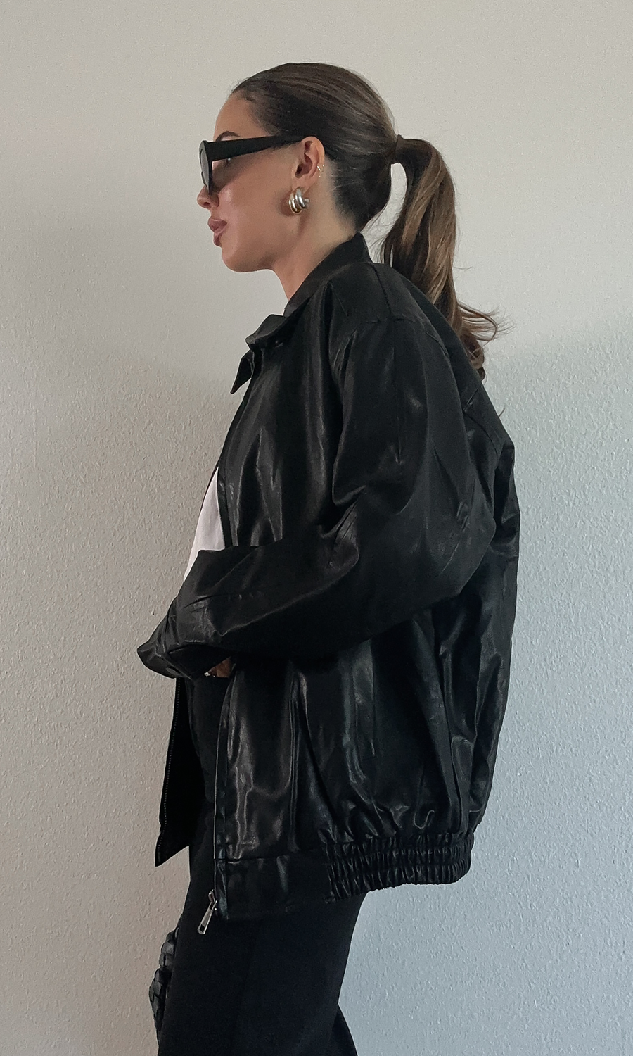City Scenes Leather Jacket - FINAL SALE
