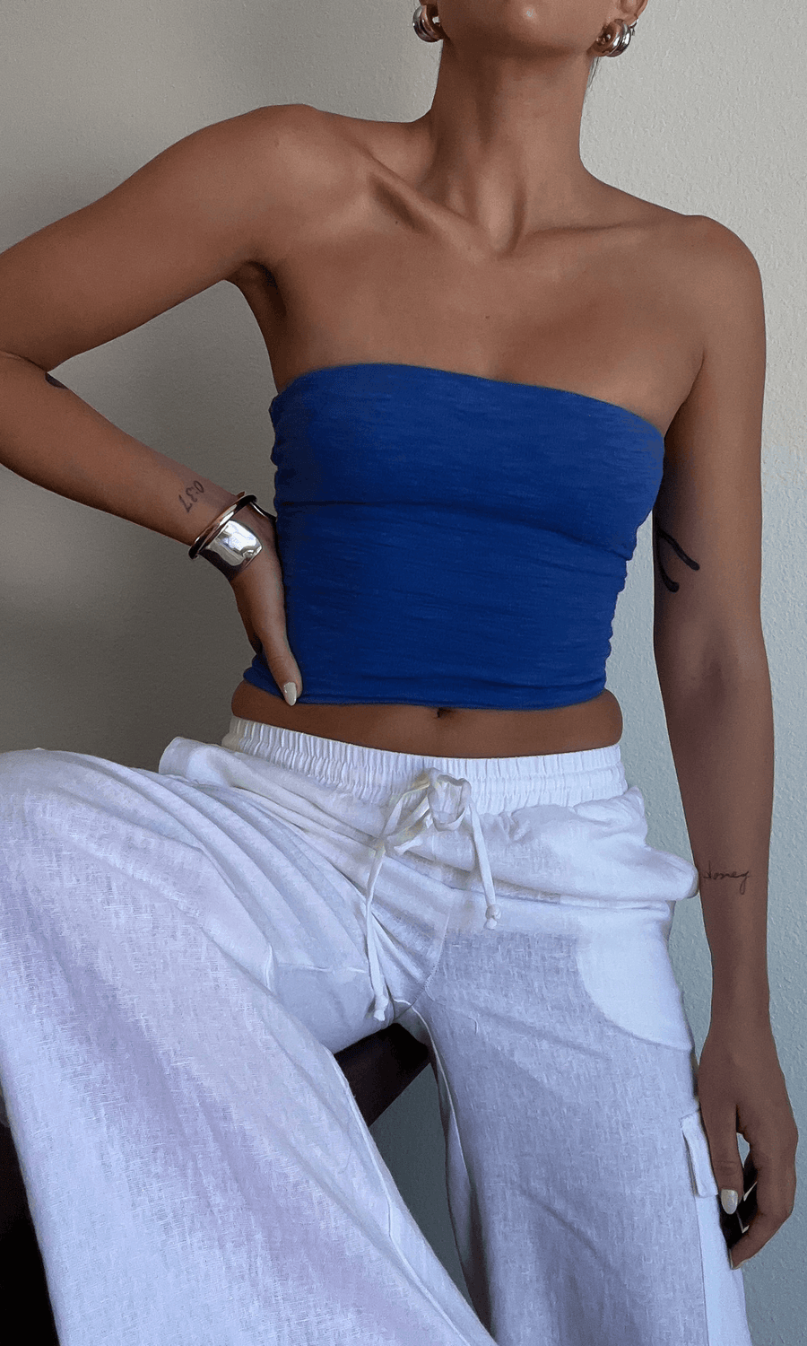 Flirt Alert Tube Top - SHOPLUNAB