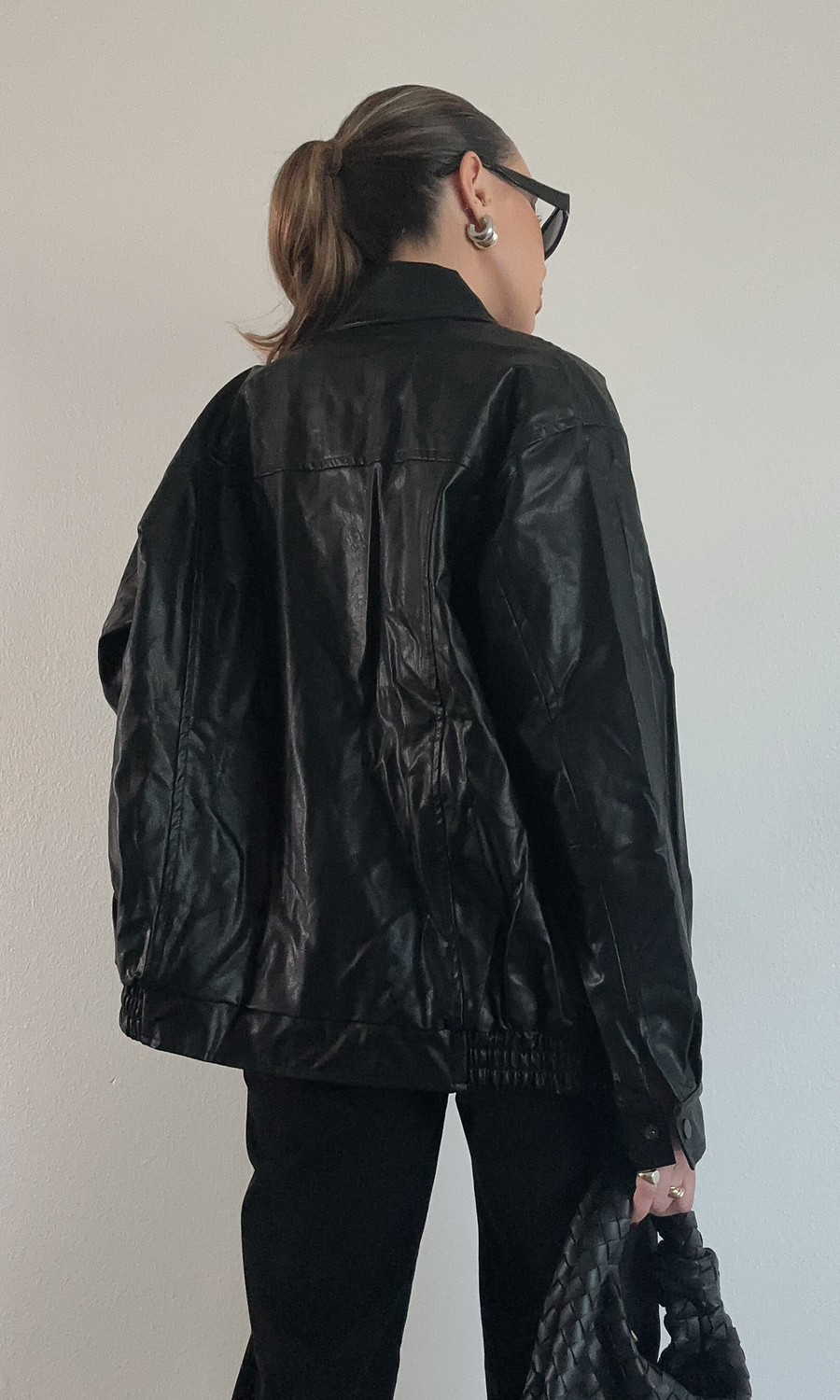 City Scenes Leather Jacket - FINAL SALE