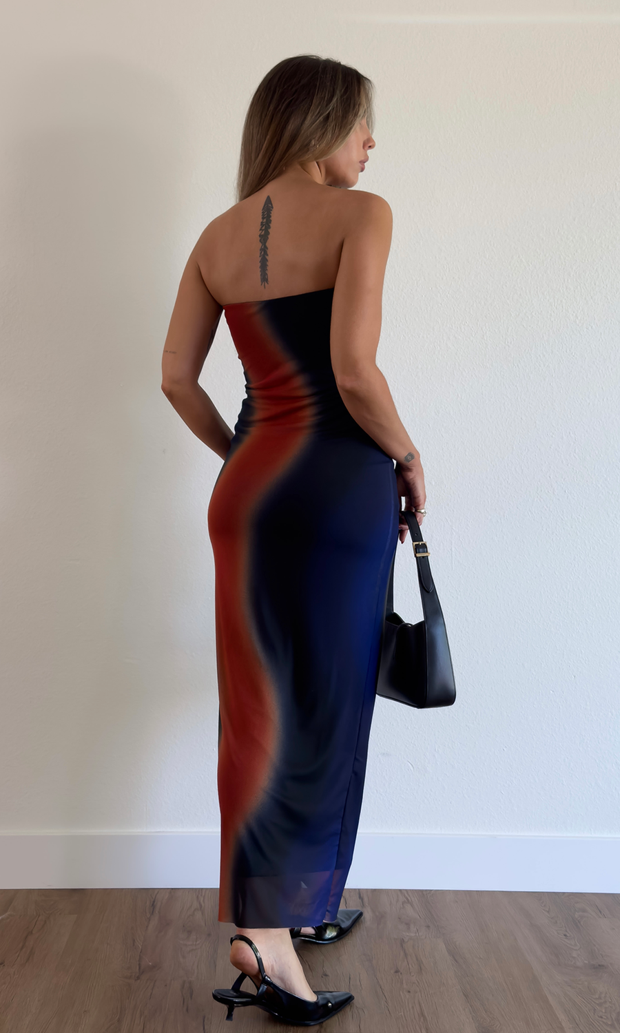 Blurred Lines Maxi Dress - FINAL SALE