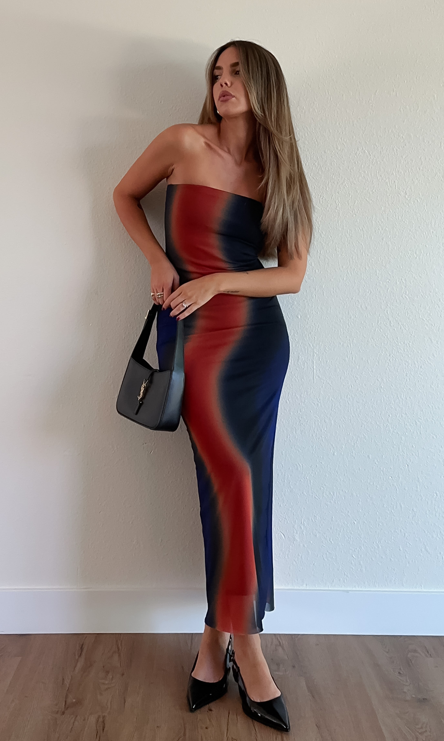 Blurred Lines Maxi Dress - FINAL SALE