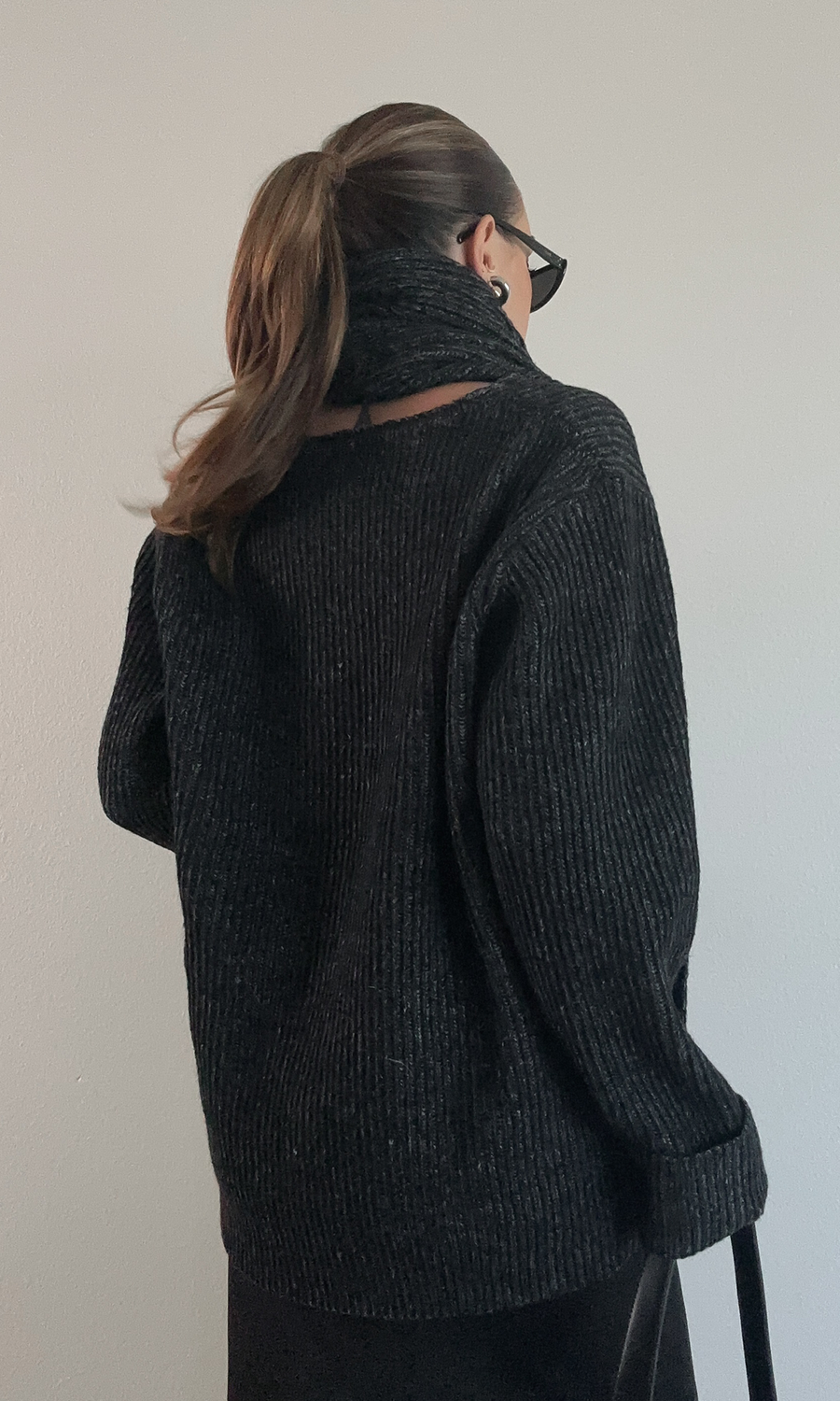 Remy Scarf Knit Jumper by 4th & Reckless