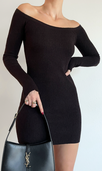 Espresso Shot Dress - FINAL SALE