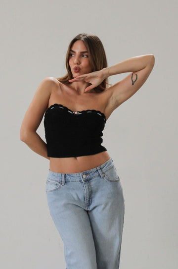 Kelsey Crochet Top by For Love & Lemons - FINAL SALE