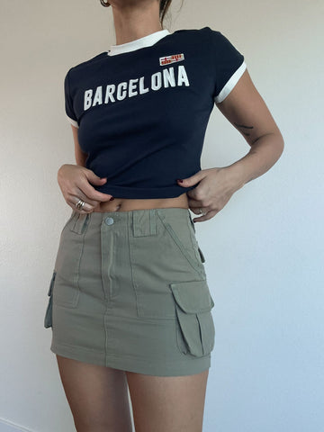Borderline Cargo Skirt