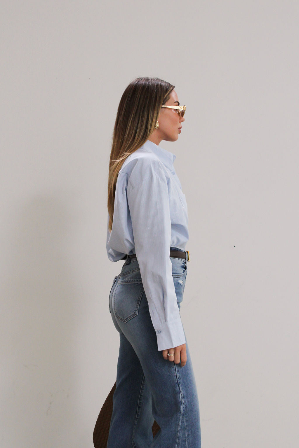Was His Shirt Button Down Top - FINAL SALE