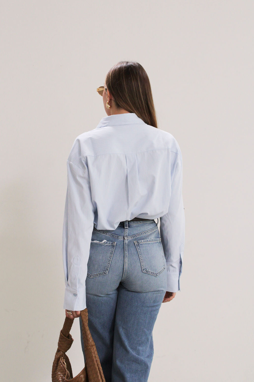 Was His Shirt Button Down Top - FINAL SALE