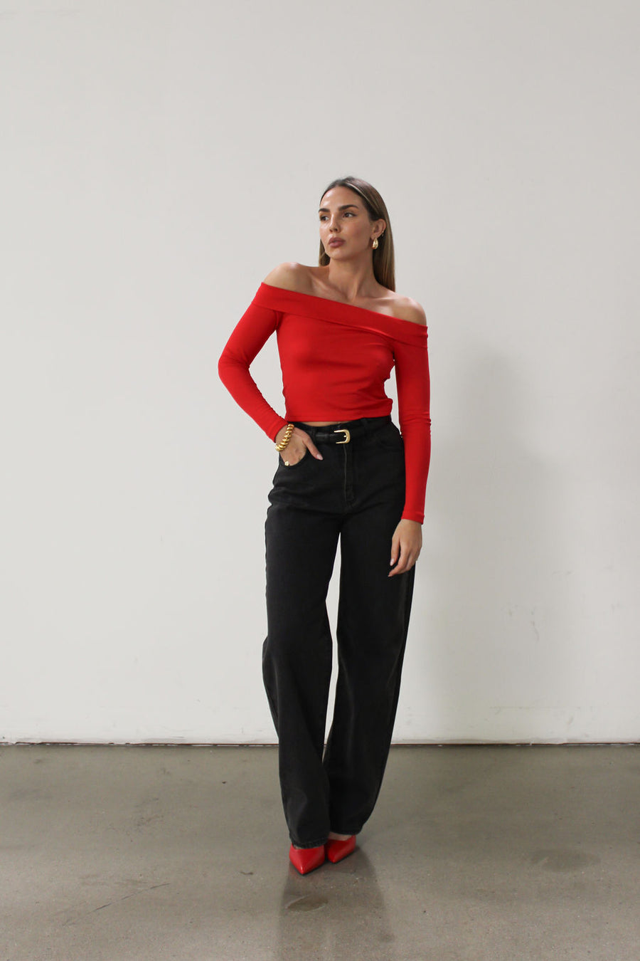 On Rotation Crop Top - FINAL SALE