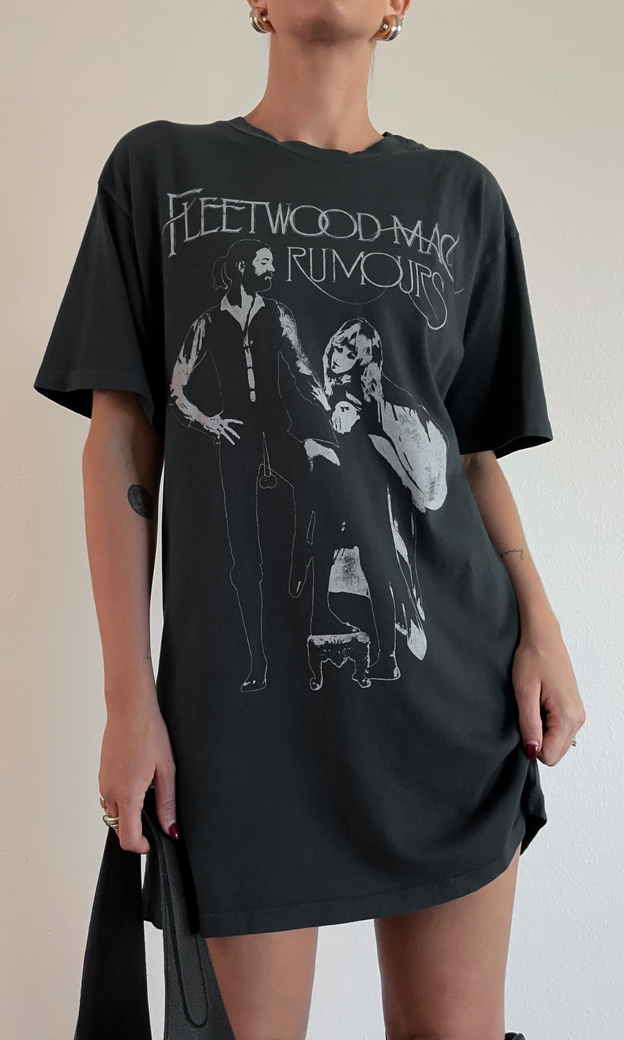 Fleetwood Mac Rumours Tee Dress by Daydreamer