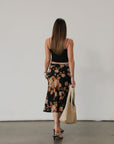 Chasing Flowers Midi Skirt - FINAL SALE