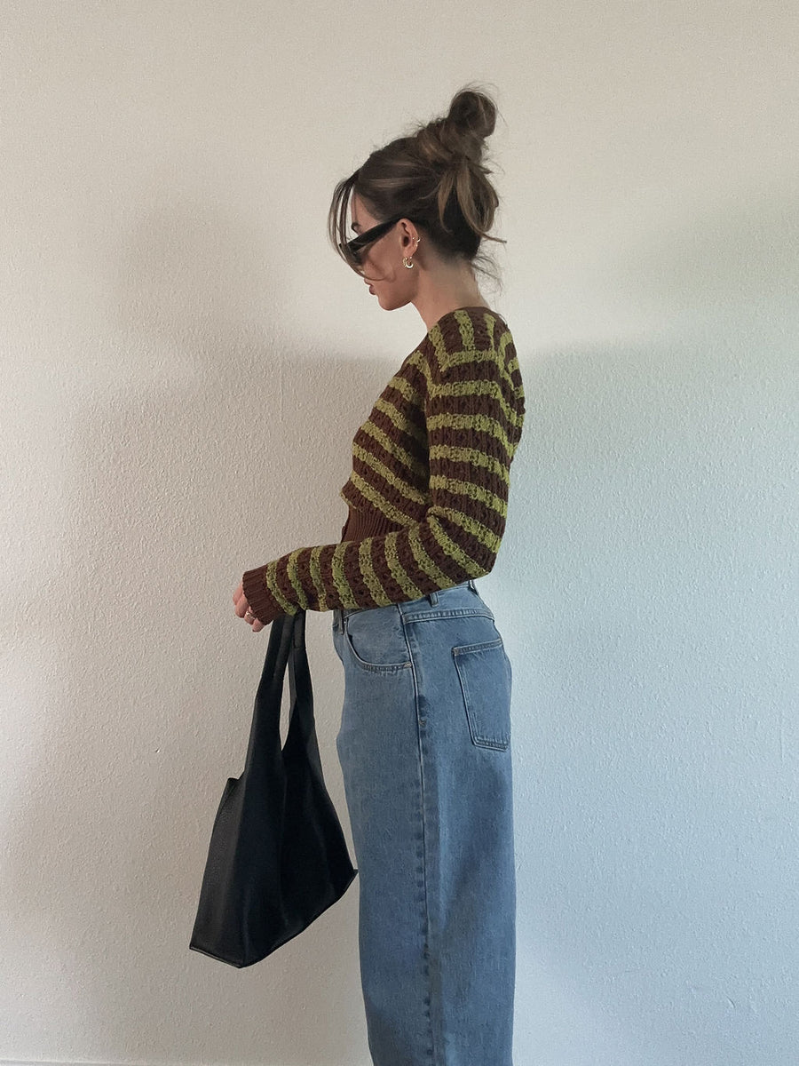 Thrifted Finds Crop Cardigan - FINAL SALE