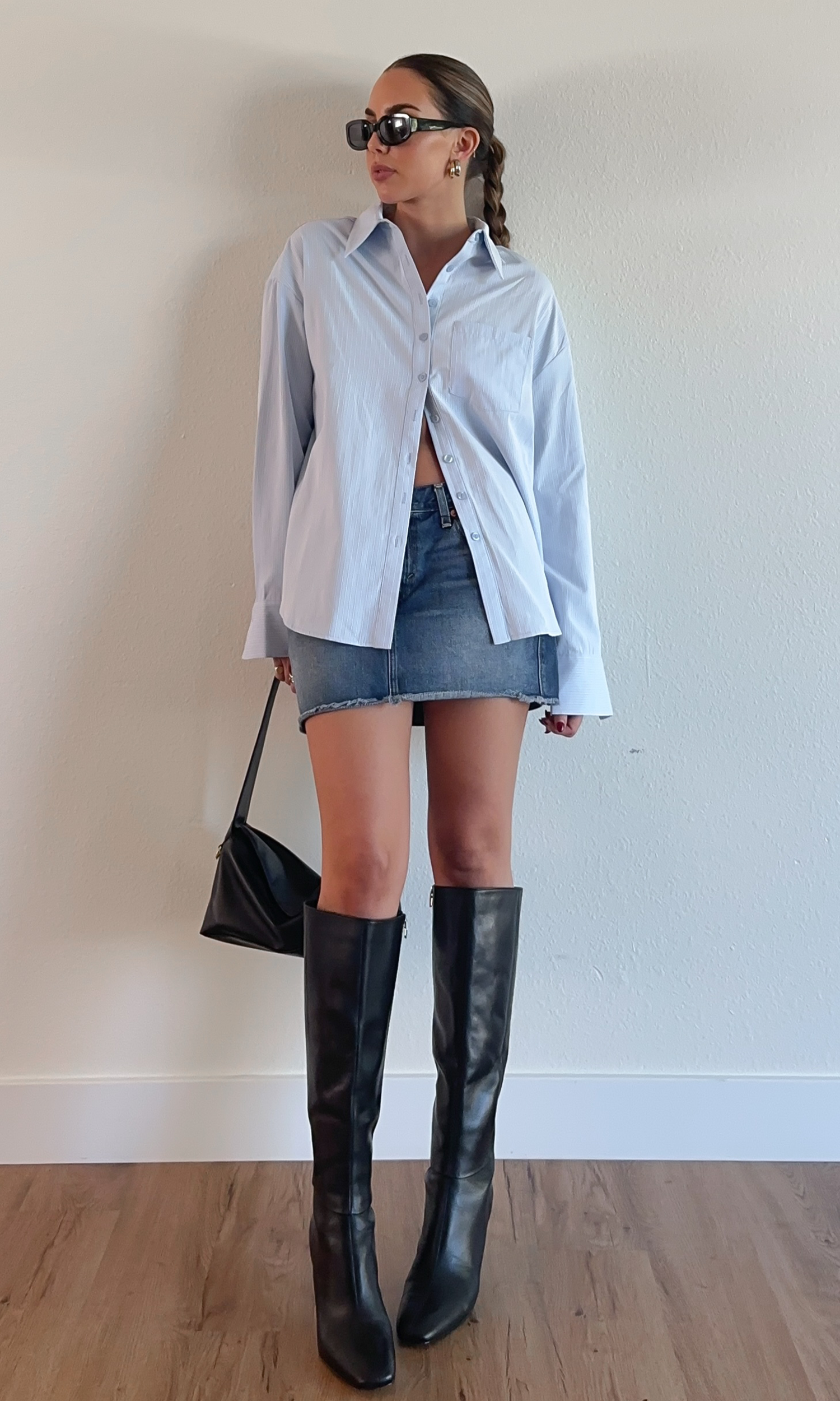 Was His Shirt Button Down Top - FINAL SALE