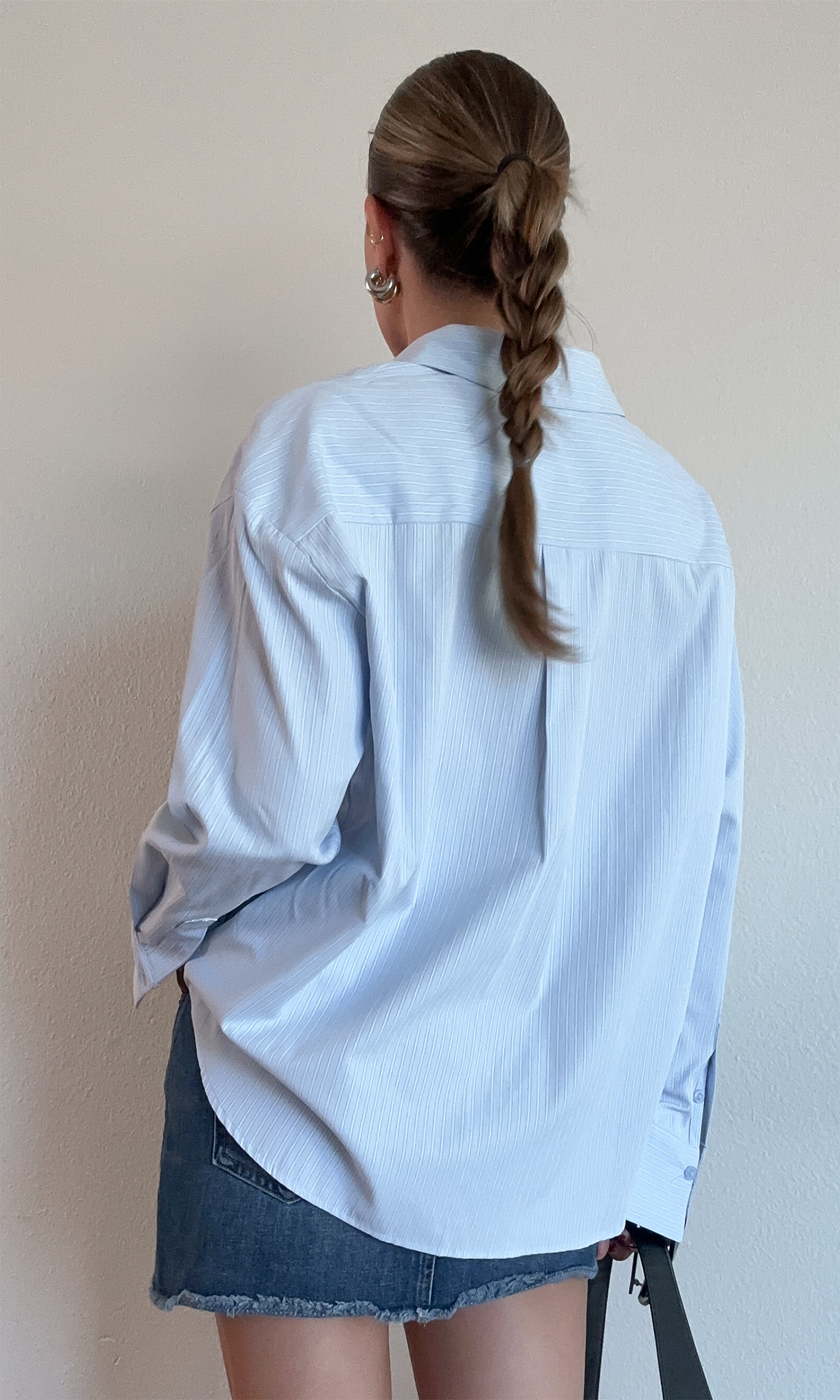 Was His Shirt Button Down Top - FINAL SALE