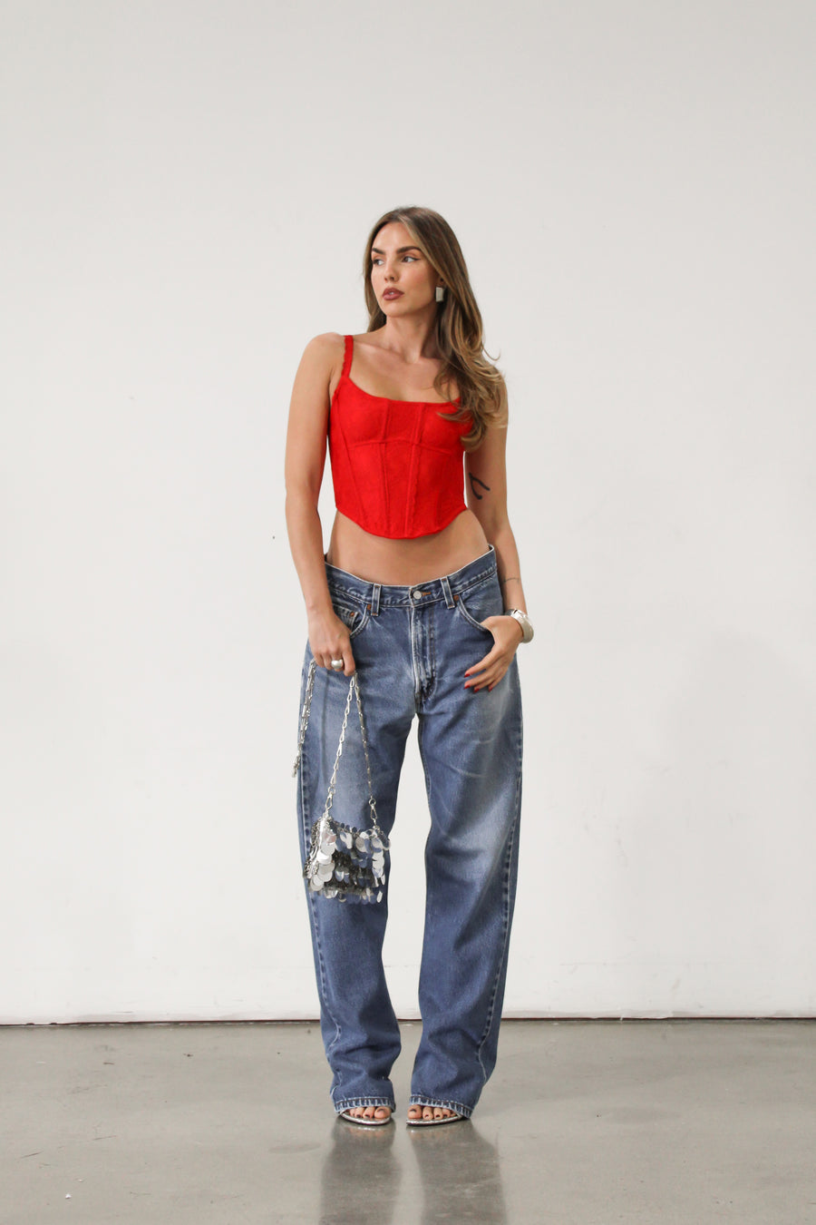 Scarlet Letter Top - FINAL SALE