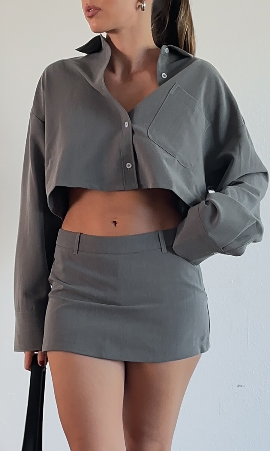 Next Stop Crop Top - FINAL SALE