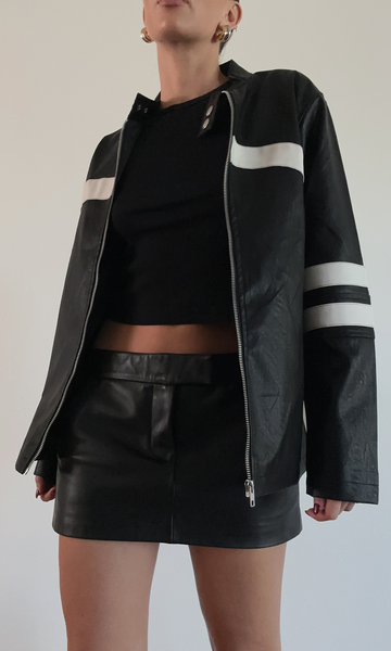 Racing Limits Leather Jacket