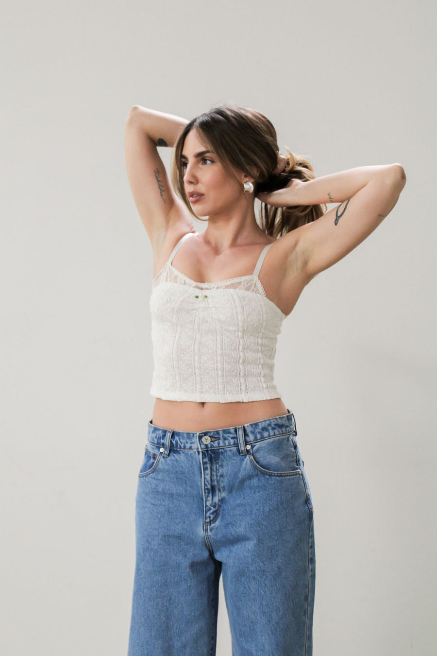 Sleep In Crop Top - FINAL SALE