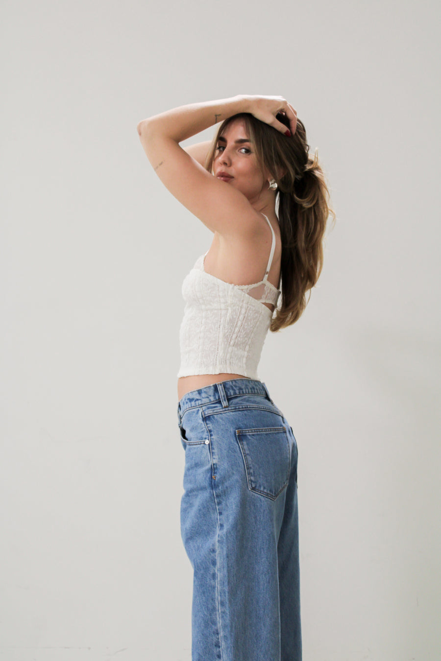Sleep In Crop Top - FINAL SALE