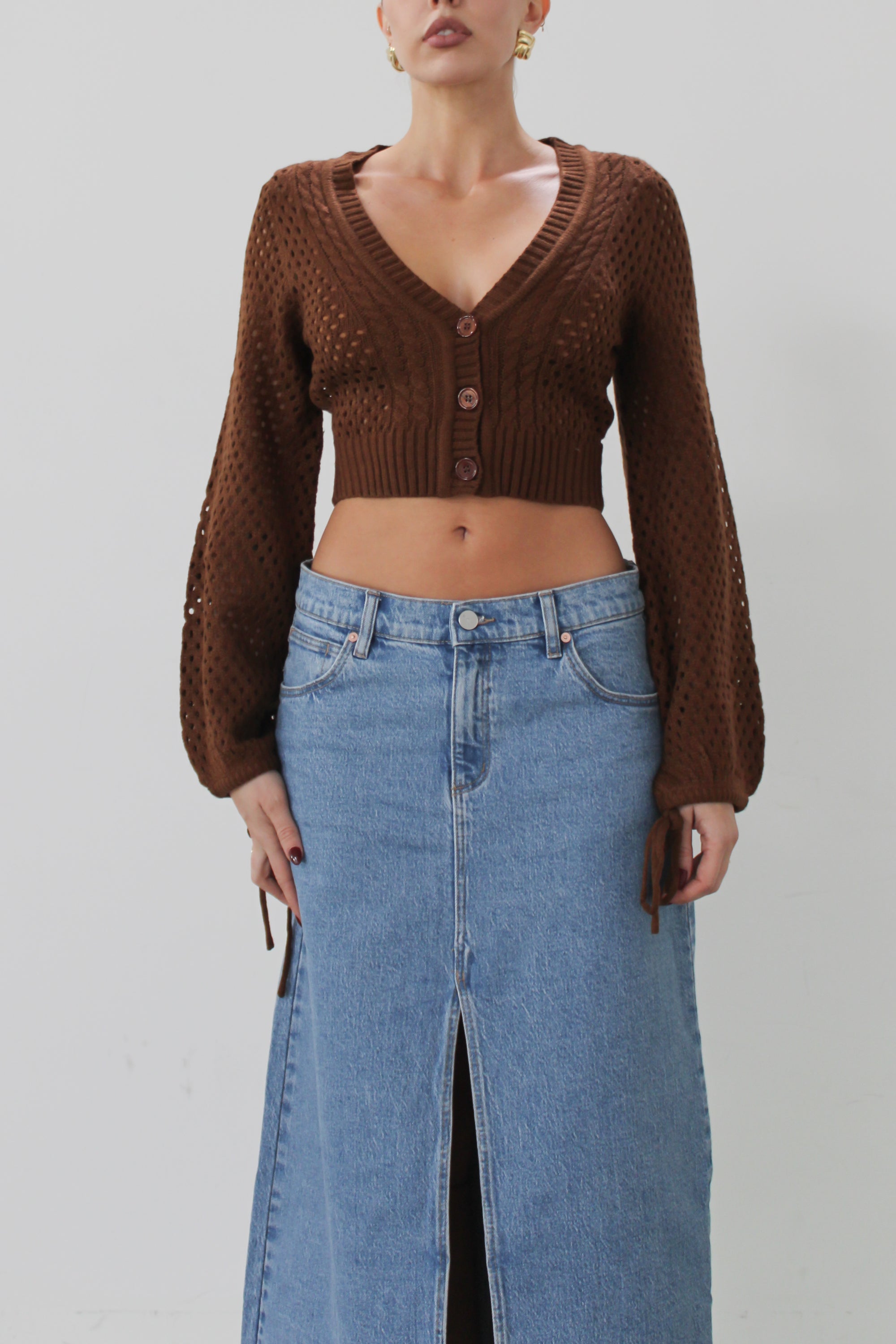 Daydream Crop Cardigan - FINAL SALE