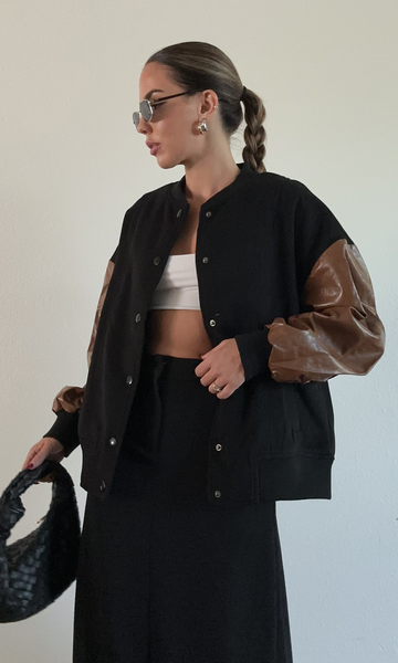 Varsity Jacket by Line & Dot