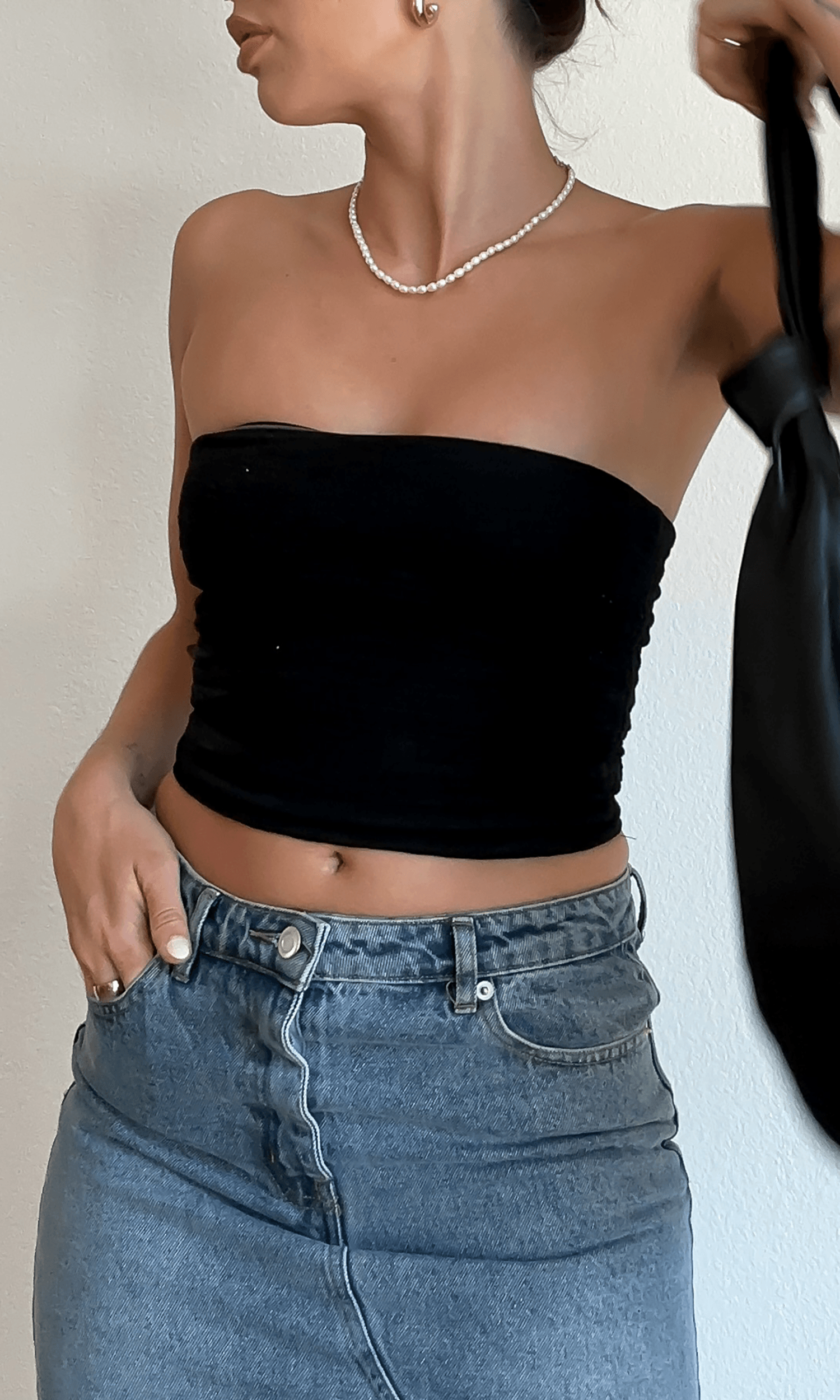 Flirt Alert Tube Top - SHOPLUNAB