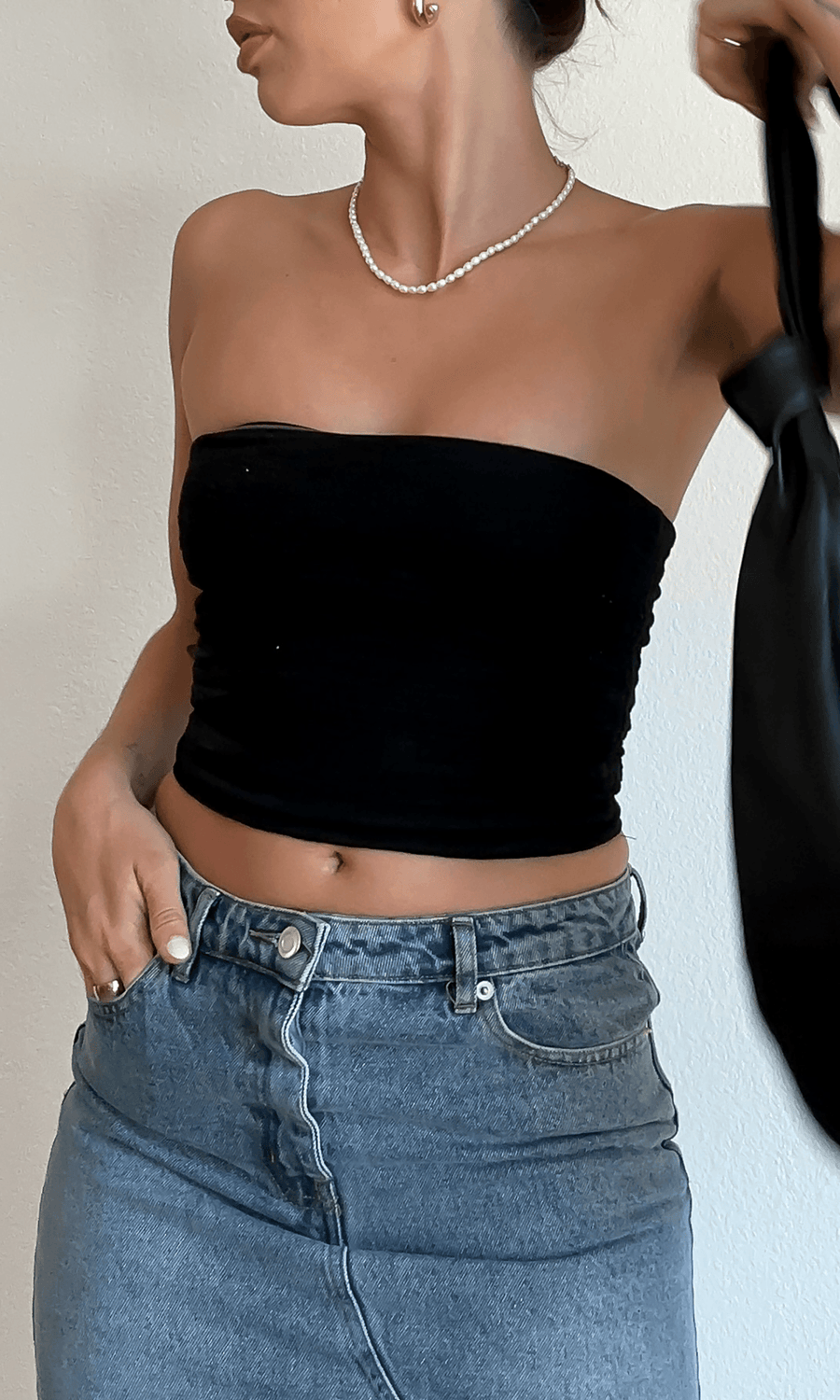 Flirt Alert Tube Top - SHOPLUNAB
