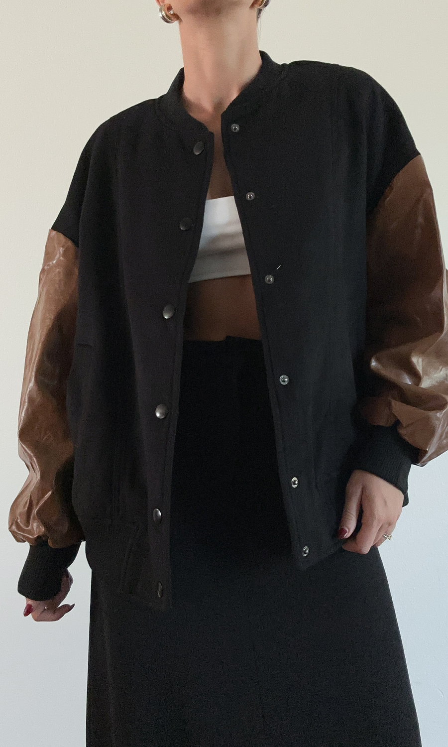 Varsity Jacket by Line & Dot