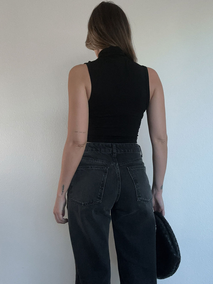 Coming Up Blank Crop Top - FINAL SALE