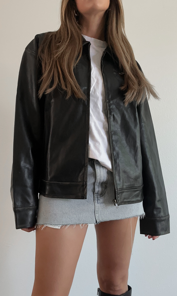 Rare Find Leather Jacket