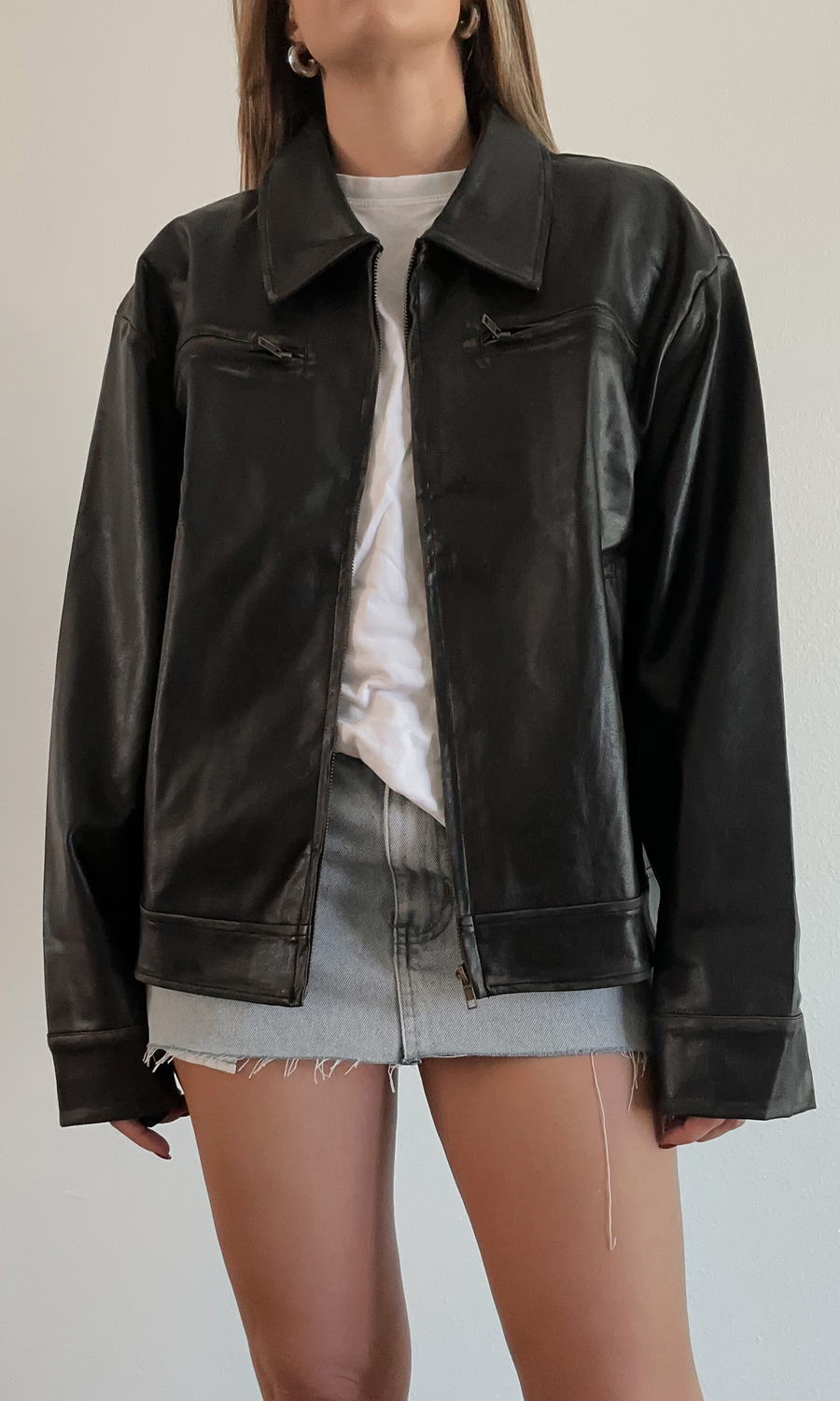 Rare Find Leather Jacket