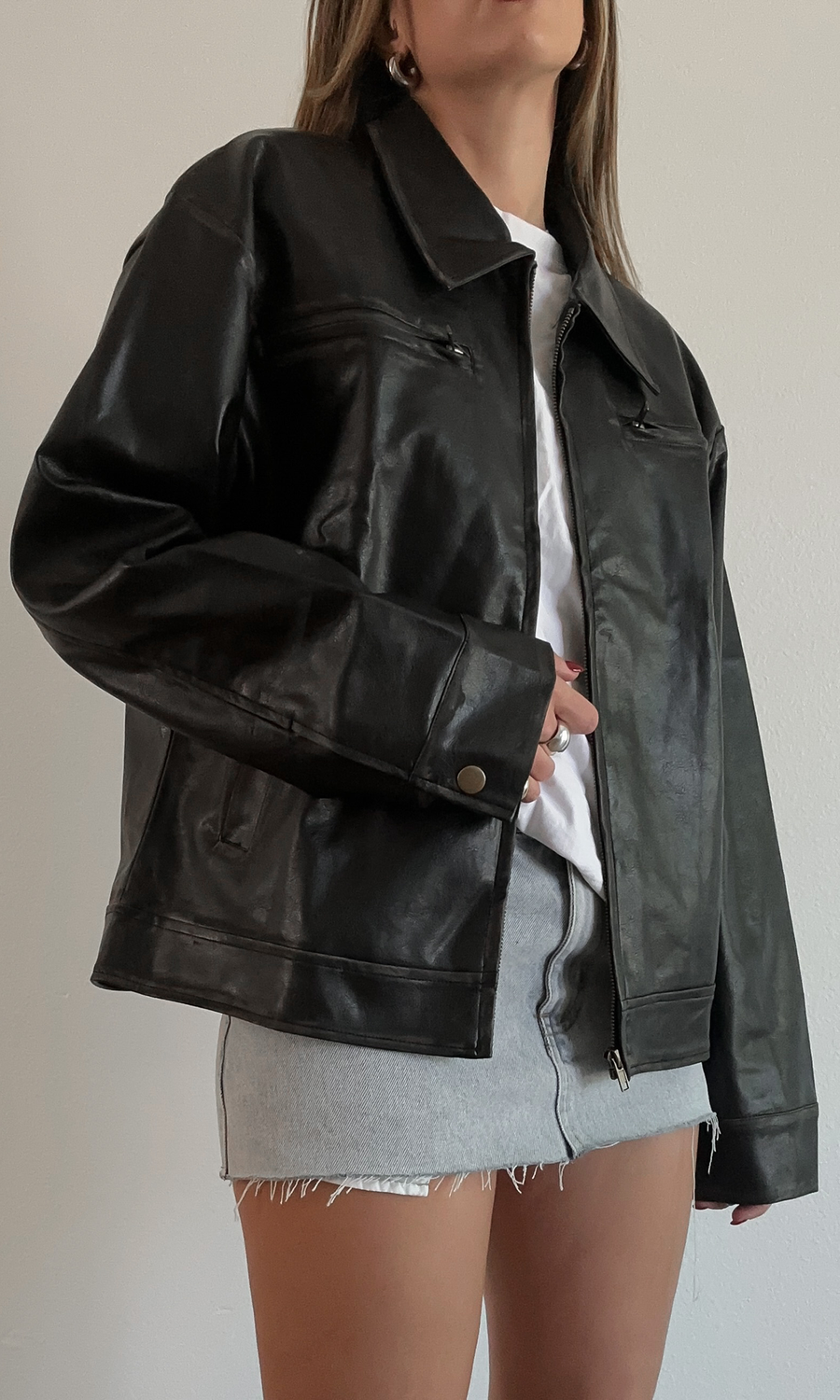 Rare Find Leather Jacket