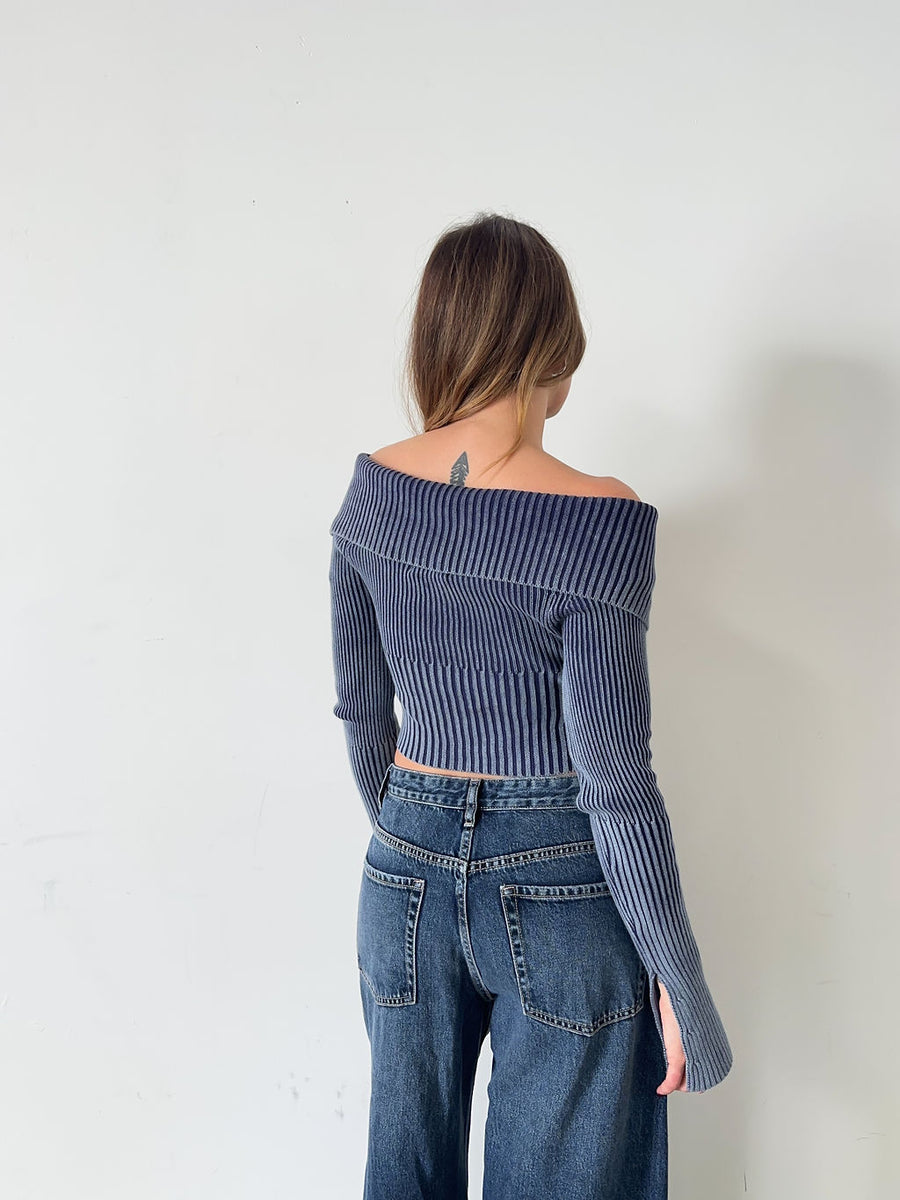 Jaded Crop Sweater