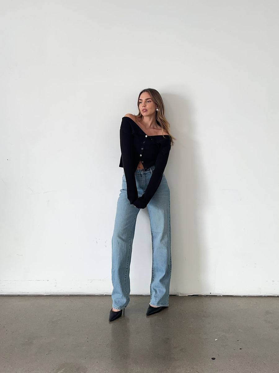 Exposed Crop Sweater - FINAL SALE