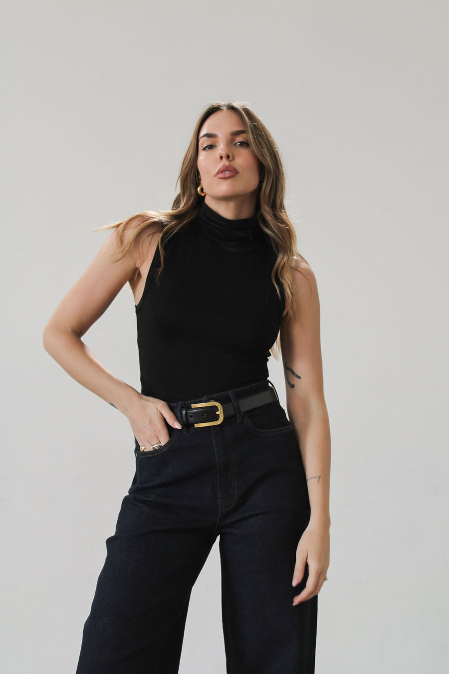Coming Up Blank Crop Top - FINAL SALE