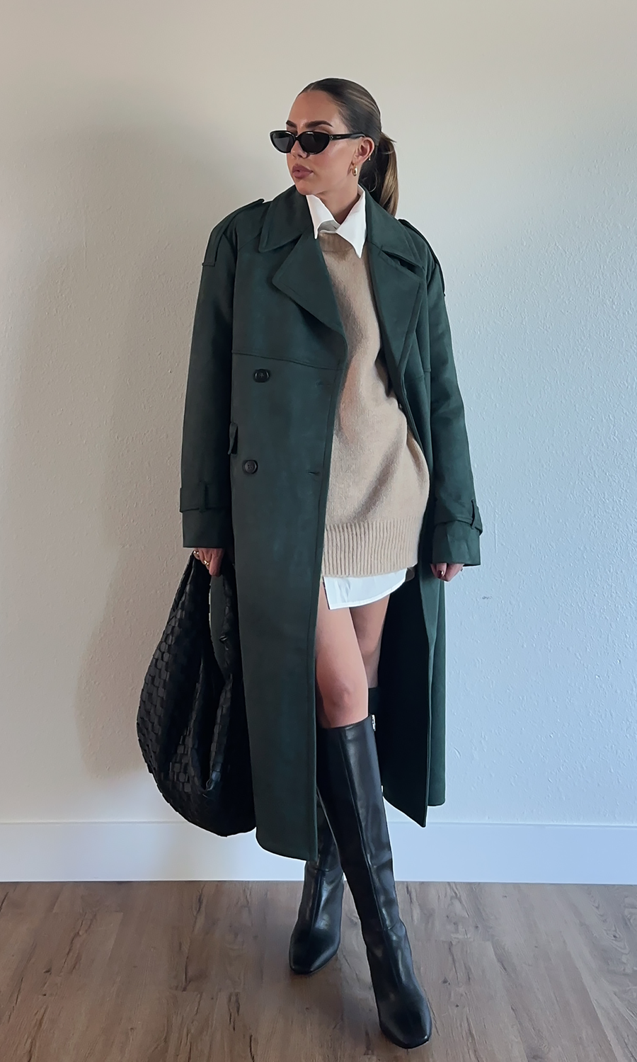 Onis Trench Coat by 4th & Reckless - FINAL SALE