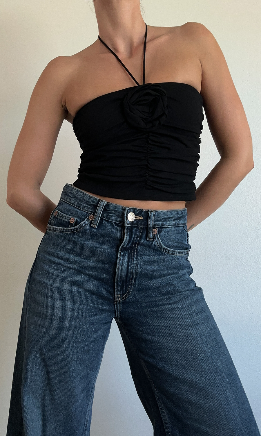 Every Rose Crop Top - FINAL SALE