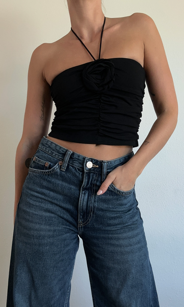 Every Rose Crop Top