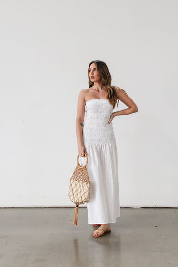 Cobblestone Streets Maxi Dress - FINAL SALE