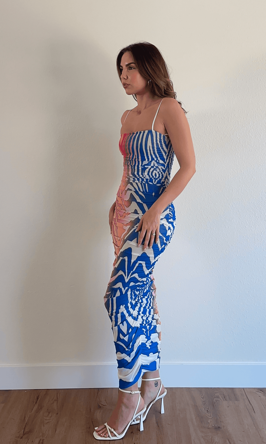 Hazel Midi Dress by AFRM - ONLINE EXCLUSIVE - SHOPLUNAB