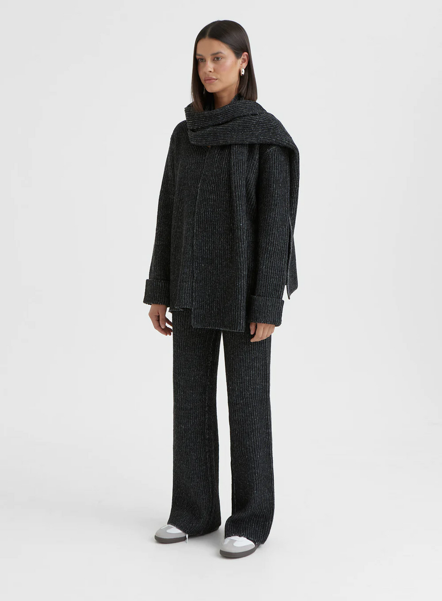 Remy Scarf Knit Jumper by 4th & Reckless